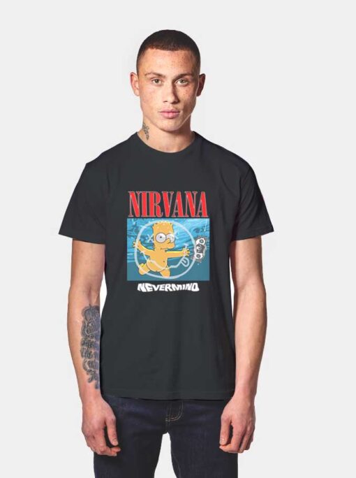 Homer Bart Simpsons Nirvana Nevermind