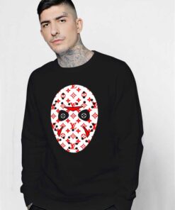 Jason Voorhees Mask Lv Monogram Sweatshirt