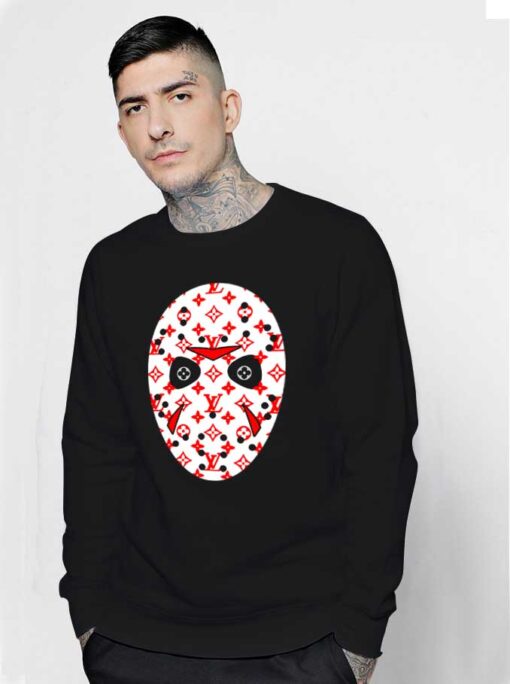 Jason Voorhees Mask Lv Monogram Sweatshirt