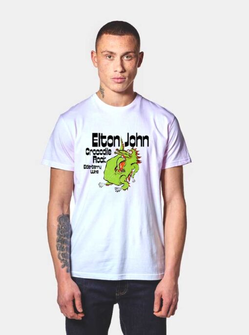 Off white Elton John Crocodile Rock