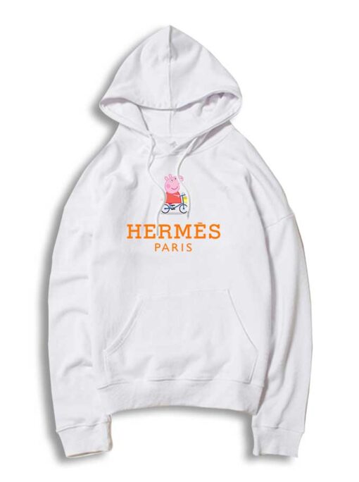 Peppa Pig X Hermes Parody Hoodie