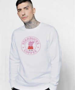 Starbuck X Peppa Pig Parody Sweatshirt