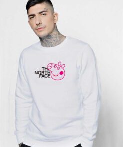 The North Face X Pig Peppa Parody Sweatshirt