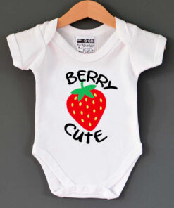 Berry Cute Baby Onesie