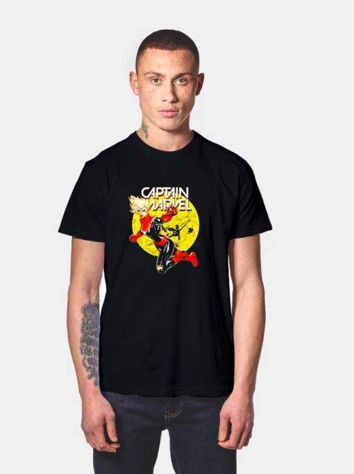 Captain Marvel Girl Earths Mightiest Hero T Shirt