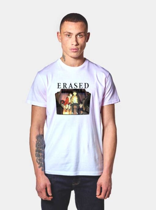 Erased Anime Japanese T Shirt