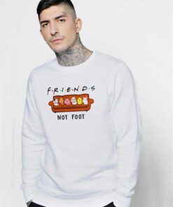 Friends TV Show Animal Are Friends Not Food Sweatshirt