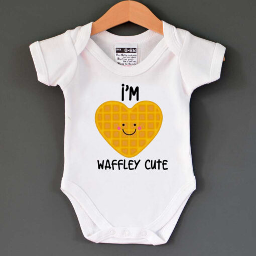 Im Waffley Cute Baby Onesie