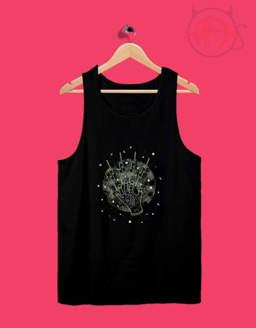 Moonlight Magic Halloween Tank Top Design Ideas