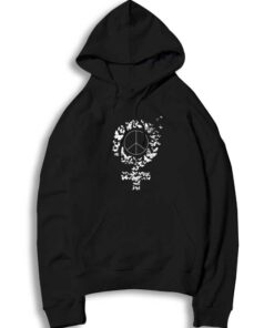 Peace Womens Day Butterfly Hoodie