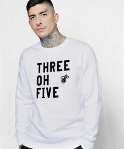 Three Oh Five Miami Heat Sweatshirt