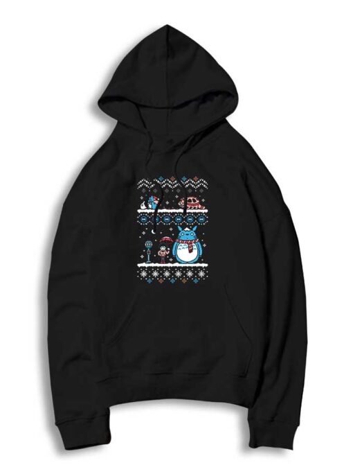 Tonari Totoro Cat Bus Ugly Hoodie