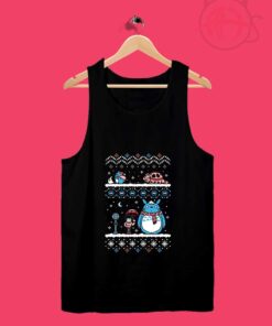 Tonari Totoro Cat Bus Ugly Tank Top Design Ideas