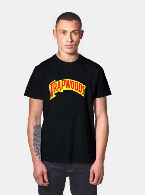 Trapwoods Black T Shirt 1