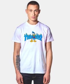 Donald Duck Thrasher Collab T Shirt