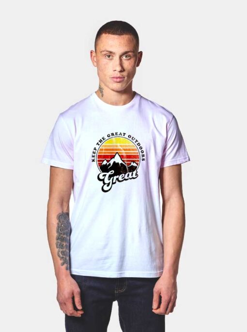 Great Outdoors Vintage T Shirt