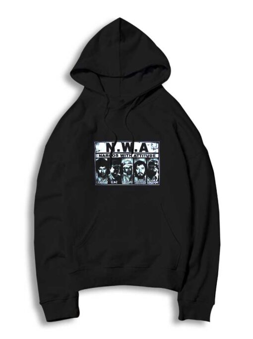 Narcos With Attitude Black Hoodie