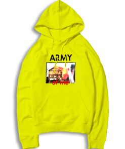 Pleasures Army Of Me Yellow Hoodie