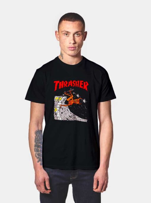 Thrasher Magazine NECKFACE INVERT Skateboard