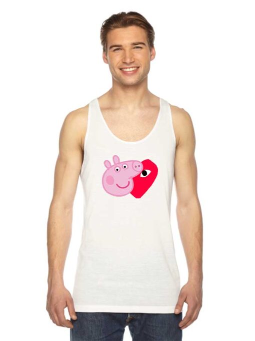 Comme Des Garcons Play X Peppa Pig