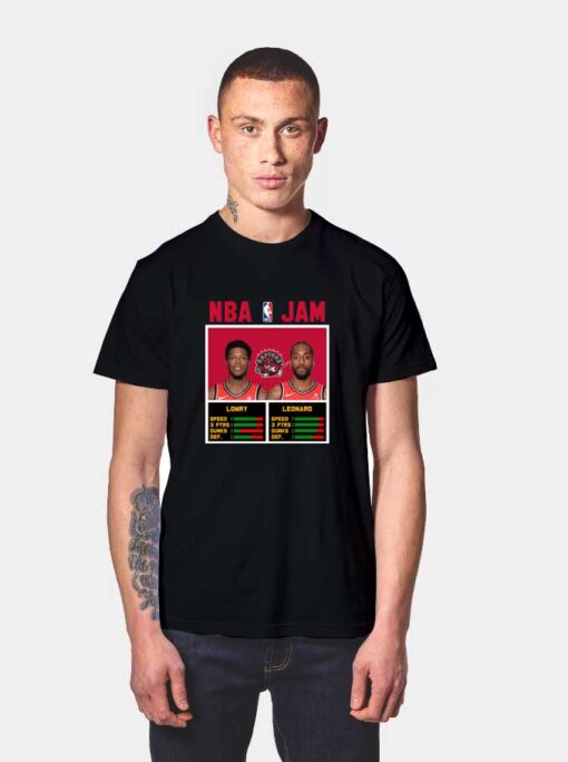 Kyle Lowry x Kawhi Leonard NBA Jam T Shirt