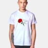 Treat People With Kindness Rose Quote T Shirt