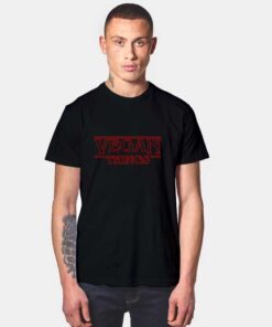 Vegan Stranger Things T Shirt