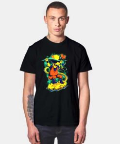 Dragon Bart Simpson T Shirt