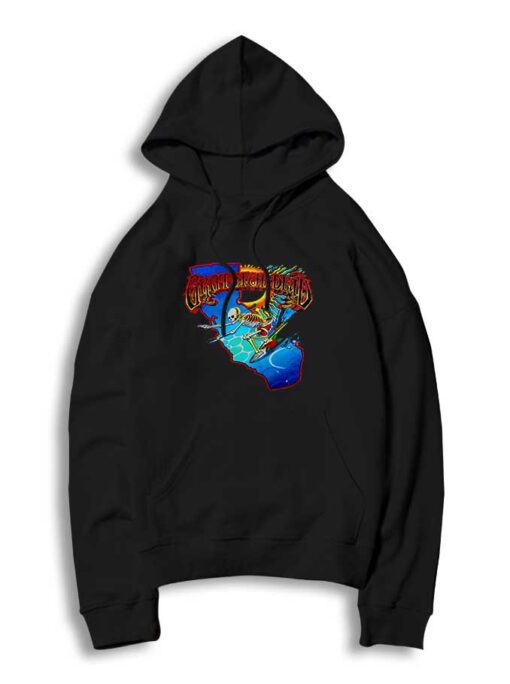 Grateful Dead Surfing Skeleton Hoodie