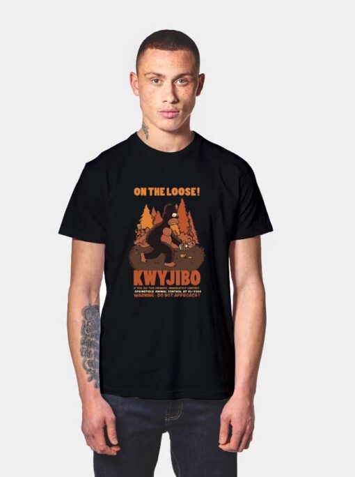 Kwyjibo Simpsons T Shirt