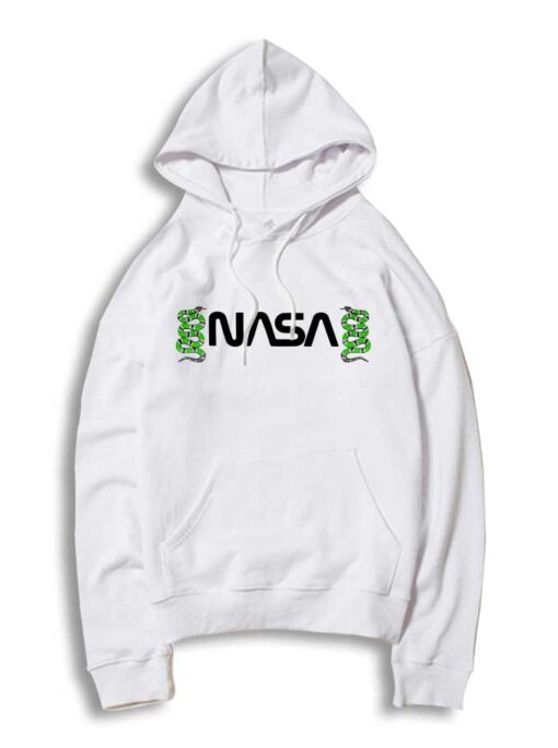 NASA Logo Green Snake Hoodie