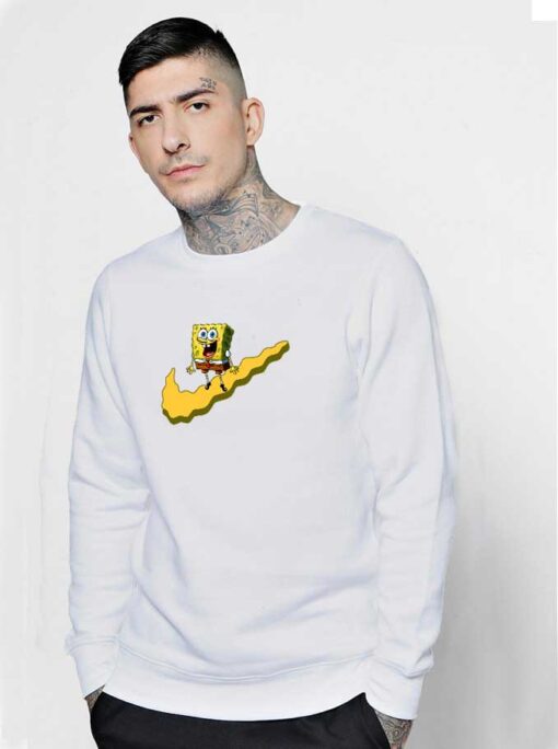 Nike x Spongebob Collab Parody Sweatshirt