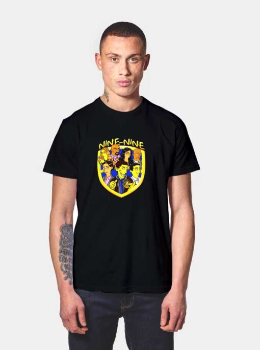 Nine Nine Police Badge T Shirt