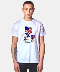 Snoopy and Woodstock Independence day