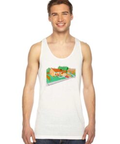 The Simpsons House Tank Top