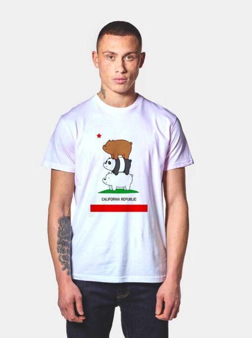 We Bare Bears California Republic Bear