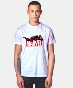 Deadpool Marvel Logo T Shirt