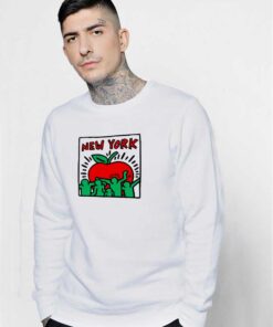 Junk Food New York Sweatshirt Keith Haring