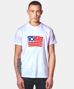 Toledo USA Flag T Shirt