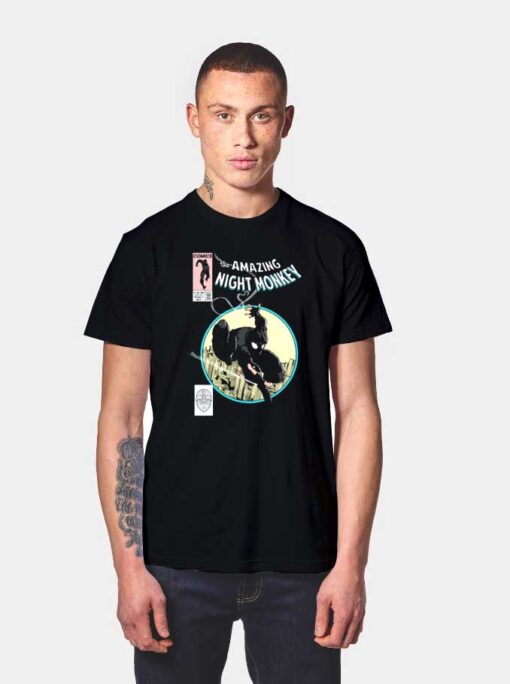 Amazing Night Monkey T Shirt