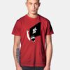 Black Hong Kong Flag T Shirt