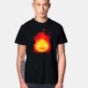 Calcifer Howl's Moving Castle T Shirt