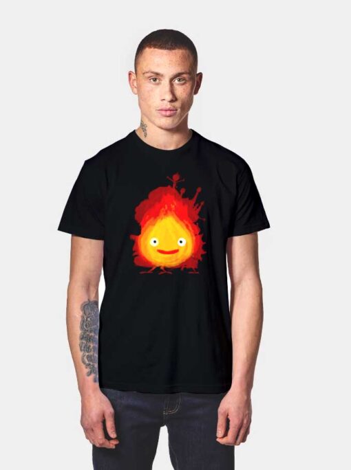 Calcifer Howl's Moving Castle T Shirt