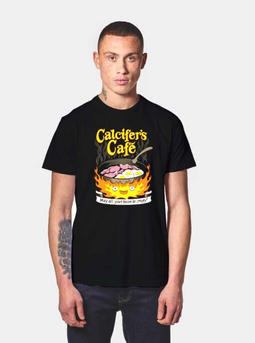 Calcifer's Cafe Anime T Shirt