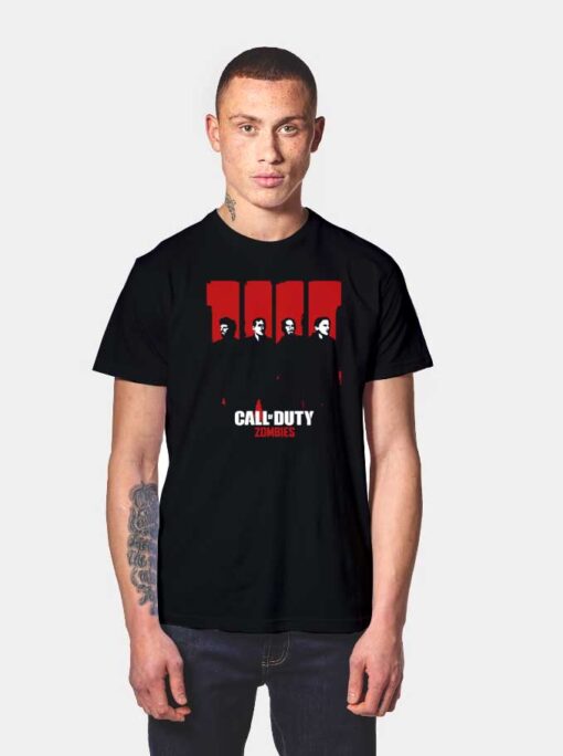 Call Of Duty Zombies Black Ops T Shirt