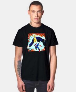 Captain America vs President America T Shirt