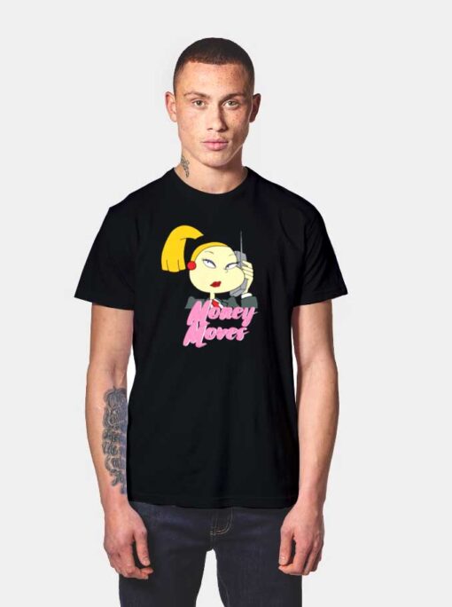 Charlotte Money Moves Rugrats T Shirt