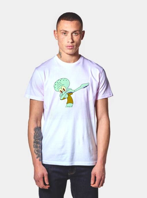 Dabbing Squidward Tentacles T Shirt