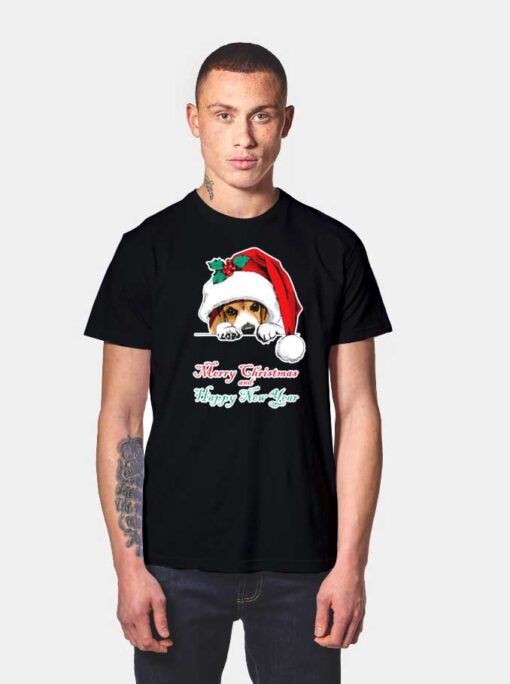 Dog Merry Christmas T Shirt