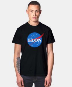 Elon Musk Nasa Logo T Shirt